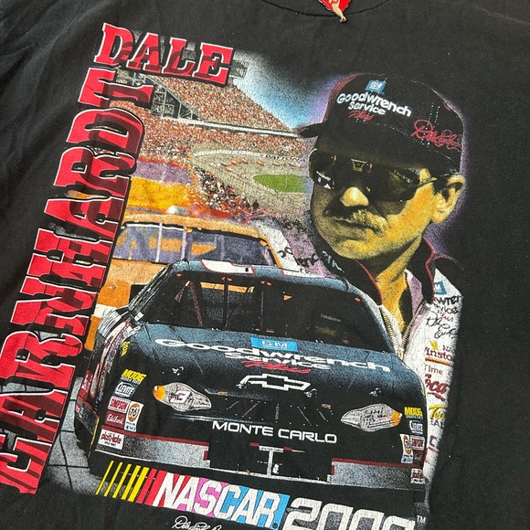 Chase Authentics Other - Y2K Dale Earnhardt Nascar Winston Cup schedule Tee